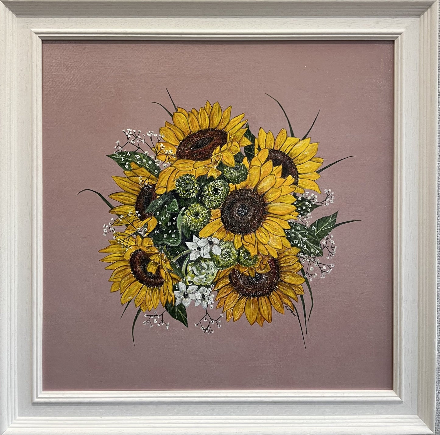 Holly Dunham Happiness In Bloom Original available from The Acorn Gallery, Pocklington