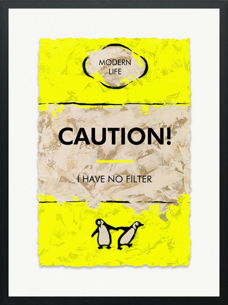Hue Folk I Have No Filter Paper Print available from The Acorn Gallery, Pocklington