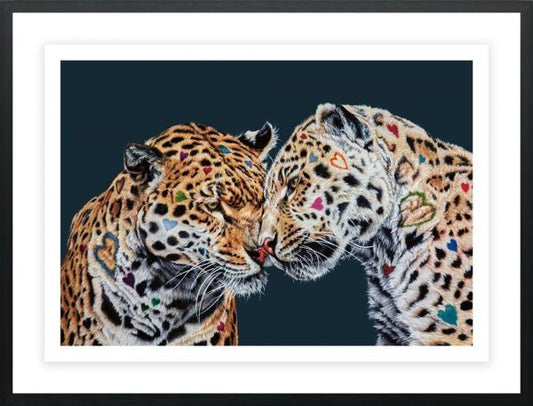 Hayley Goodhead Love Is In The Air Paper Deluxe Framed - The Acorn Gallery, Pocklington