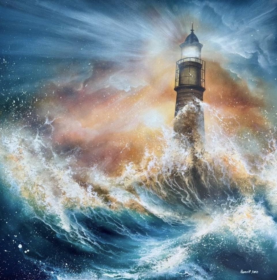 Hamish Herd Steadfast In The Storm Original - The Acorn Gallery, Pocklington