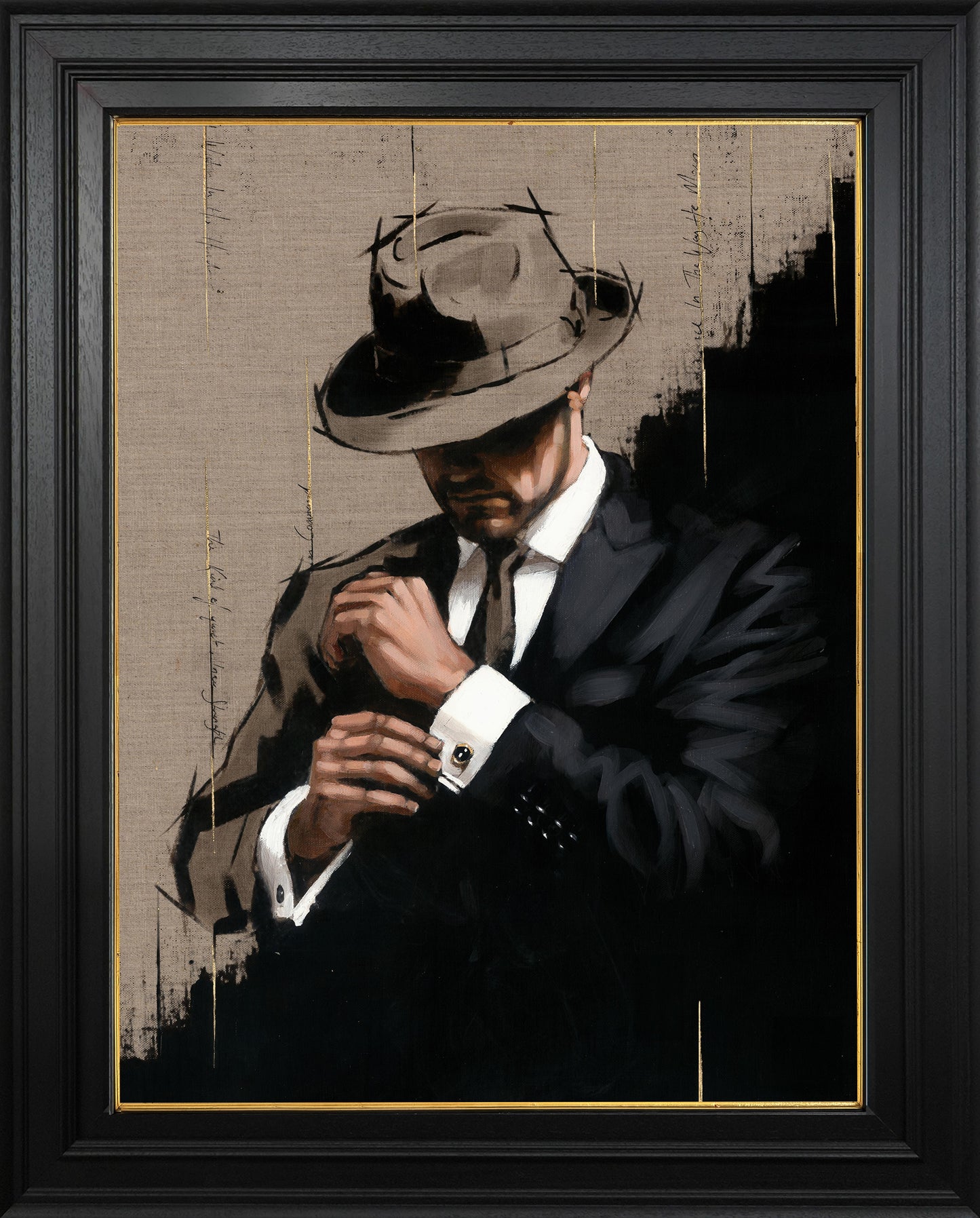 Richard Blunt Soft Power ORIGINAL Framed - The Acorn Gallery, Pocklington