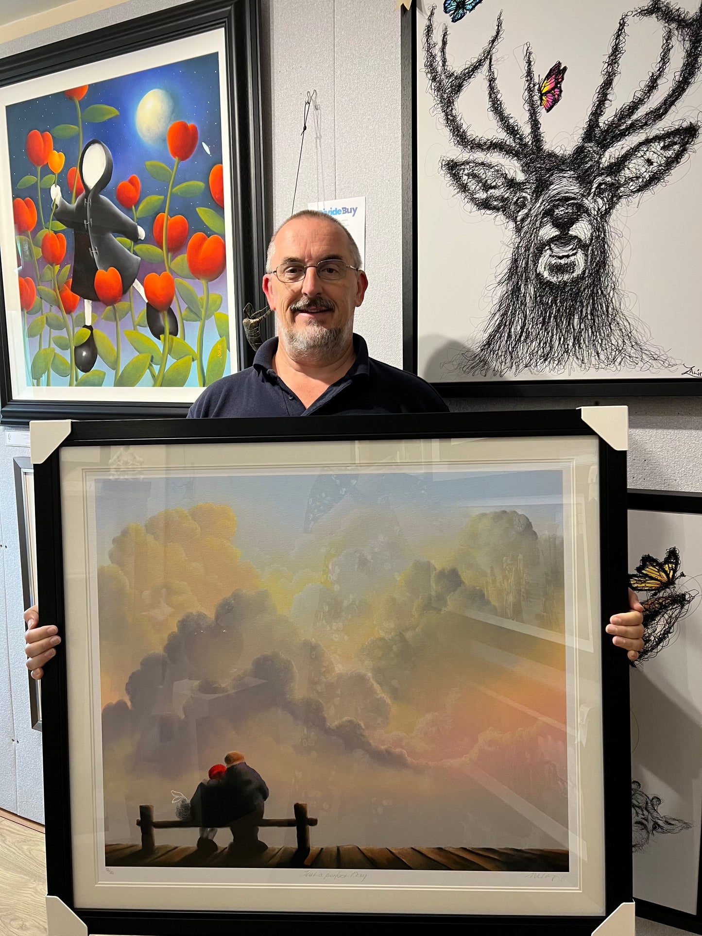 Mackenzie Thorpe Just A Perfect Day Framed - The Acorn Gallery, Pocklington