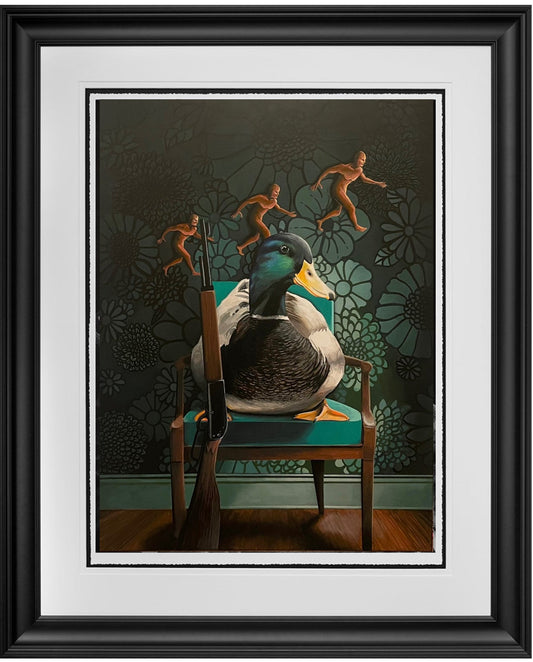 Angus Gardner Sitting Duck - The Acorn Gallery, Pocklington