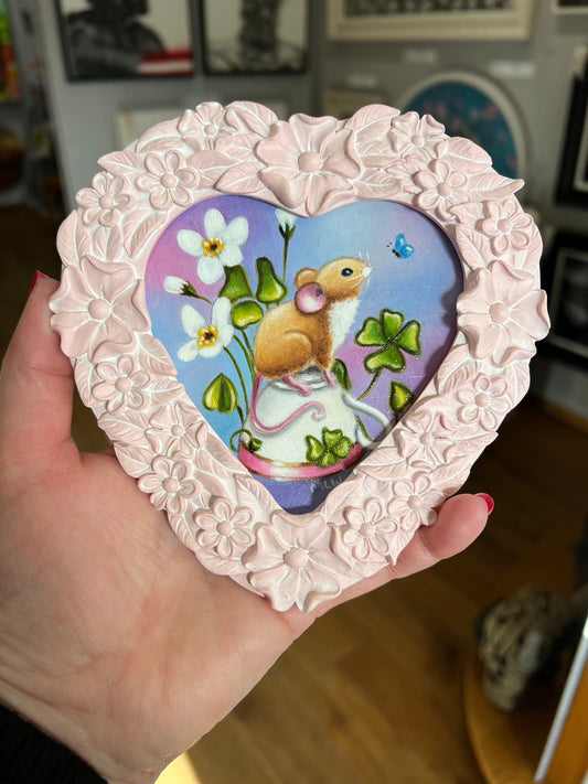 Marie Louise Wrightson The Lucky Cup Original -The Acorn Gallery, Pocklington