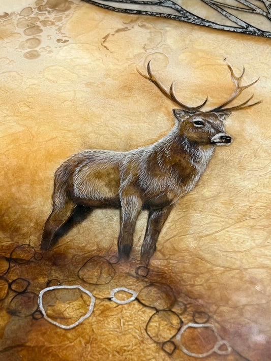 Kerry Darlington Keeper Of Stories Original - The Acorn Gallery, Pocklington