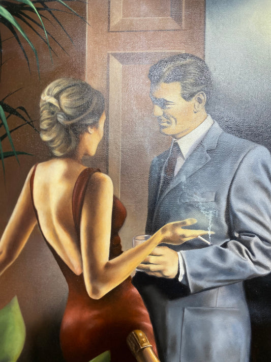 Tim Shorten Some Enchanted Evening Original Painting - The Acorn Gallery, Pocklington