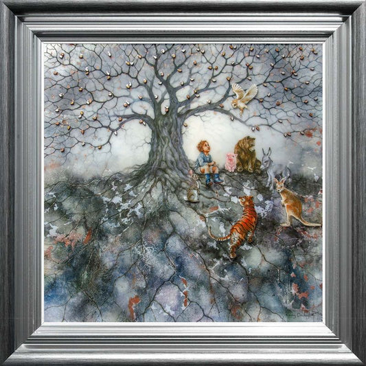 Kerry Darlington's Winnie The Pooh, Hundred Acre Wood is available now at The Acorn Gallery, Pocklington, delivery available. Shop online or call 01759 307652.