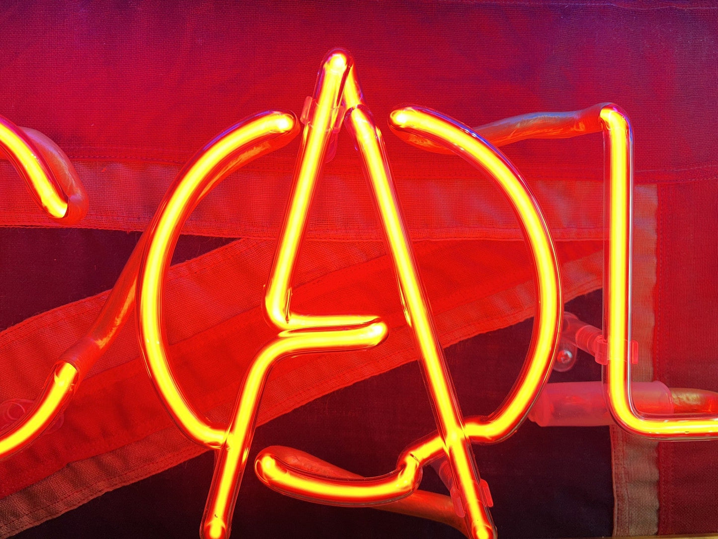 Illuminati Neon London Calling ORIGINAL The Acorn Gallery, Pocklington