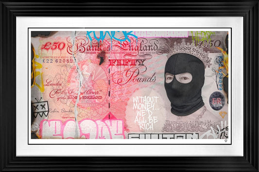 JJ Adams Burning A Hole In Your Pocket Framed - The Acorn Gallery Pocklington