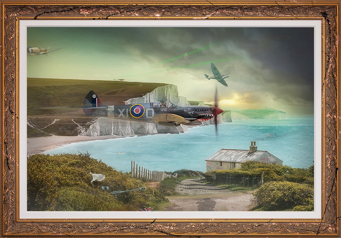 JJ Adams Clifftop Scramble Original - The Acorn Gallery, Pocklington