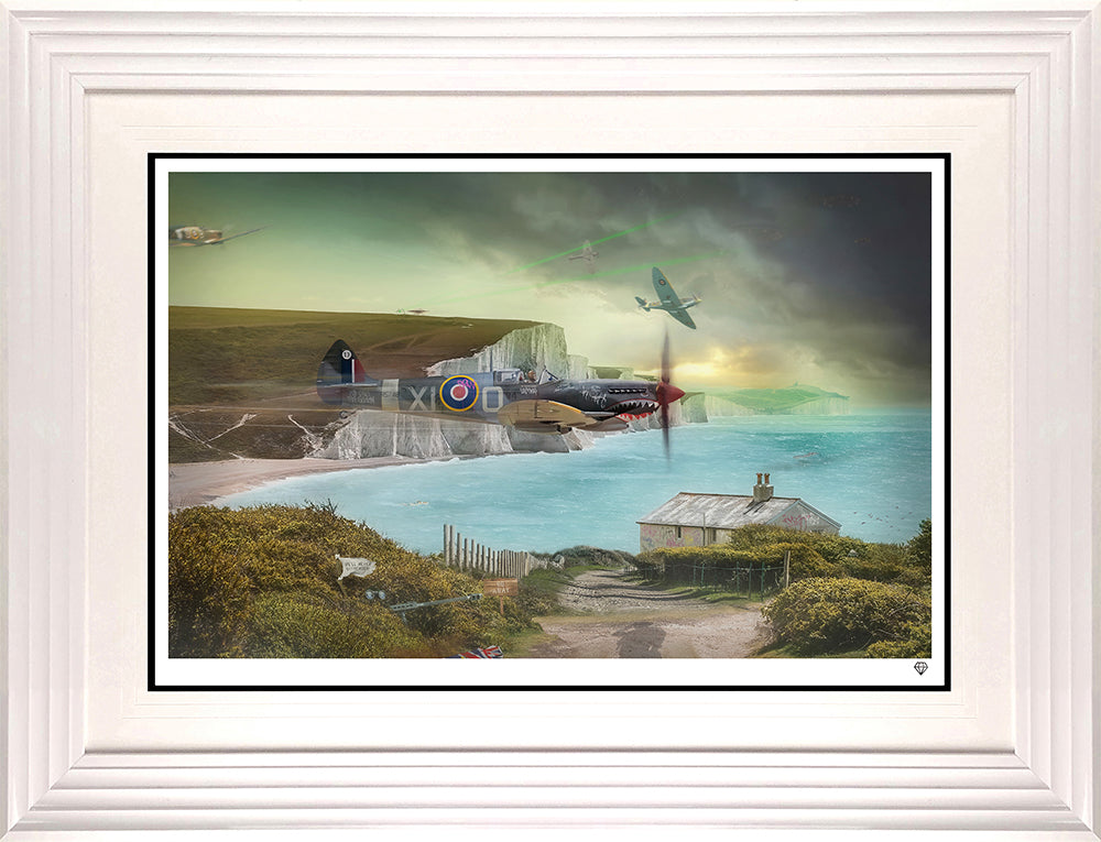 JJ Adams Clifftop Scramble Limited Edition Print - The Acorn Gallery, Pocklington