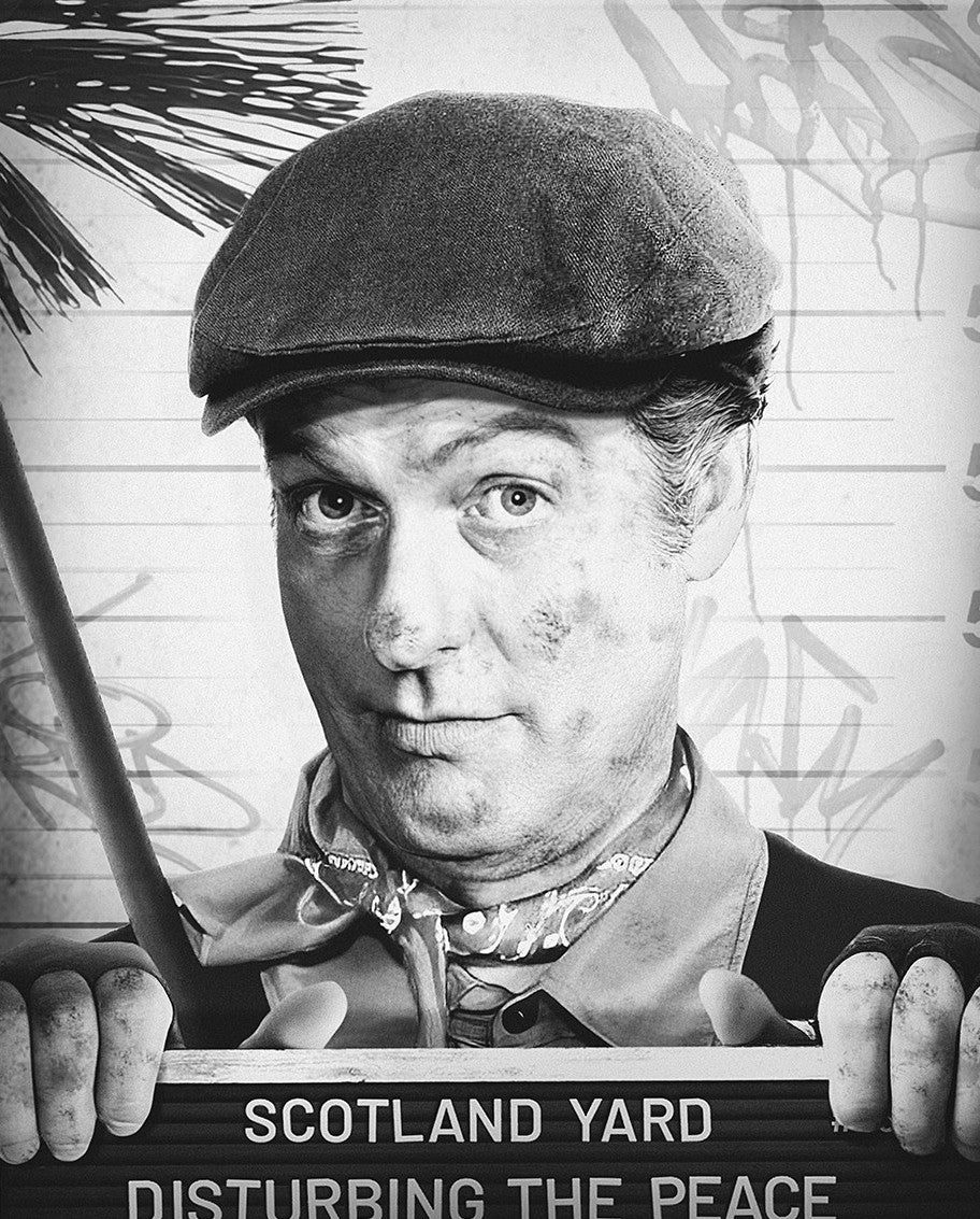 JJ Adams Disturbing The Peace Black And White Deluxe - The Acorn Gallery, Pocklington