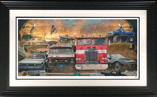 JJ Adams Doc's Monster Slam Framed - The Acorn Gallery, Pocklington