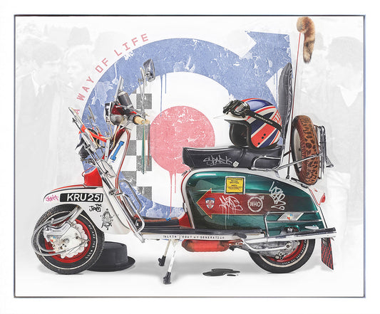 JJ Adams Life Is A Journey..Enjoy The Ride Original - The Acorn Gallery, Pocklington