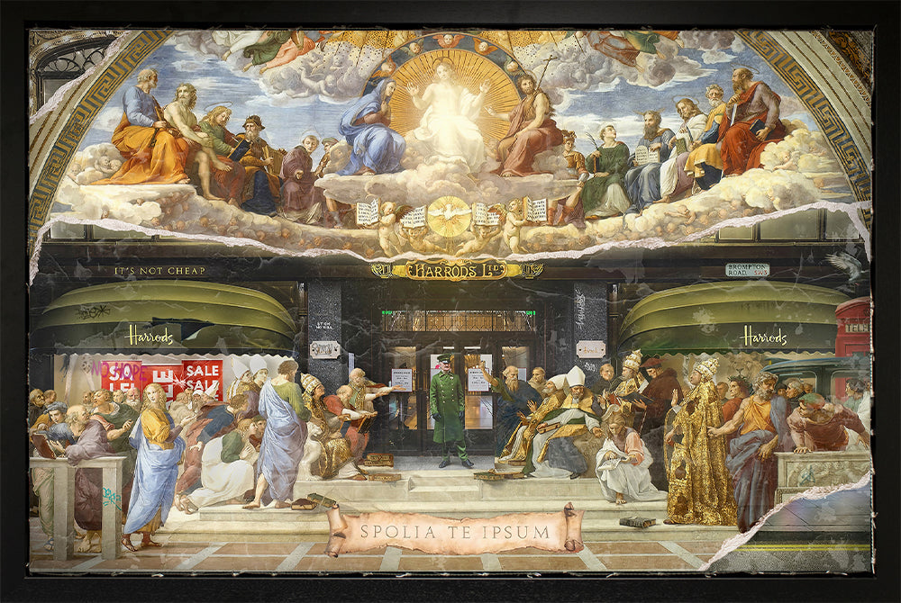 JJ Adams Omnia Omnibus Ubique Original - The Acorn Gallery Pocklington