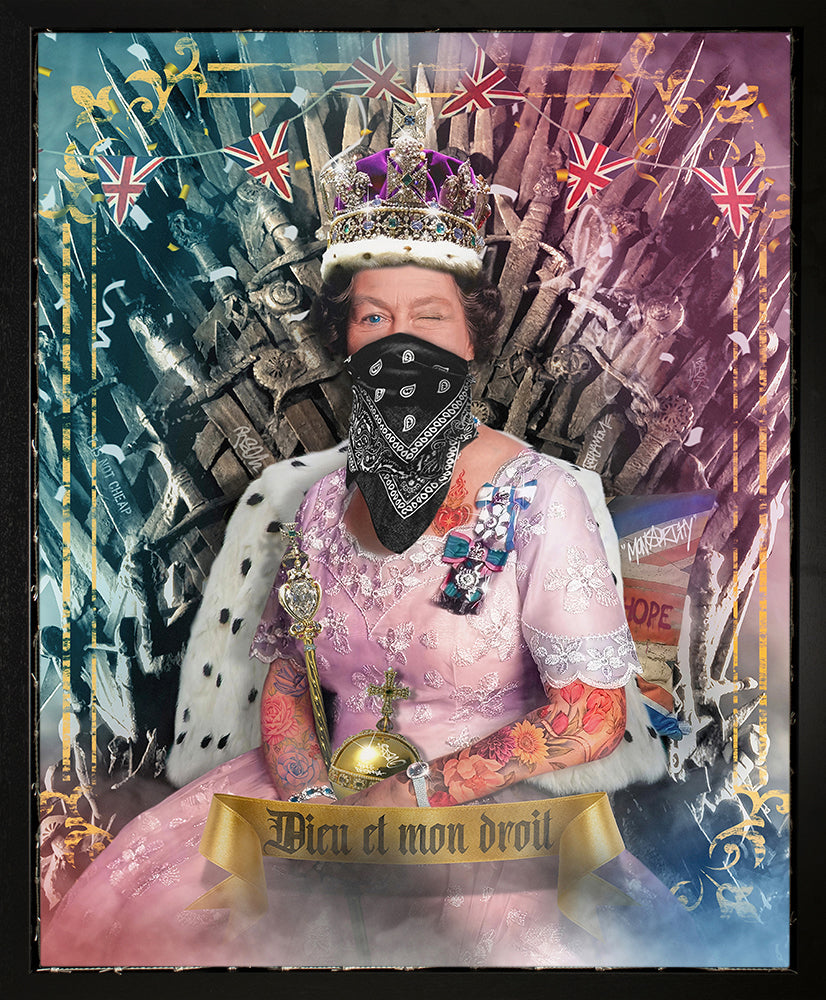 JJ Adams Queen Of Thrones Original - The Acorn Gallery, Pocklington