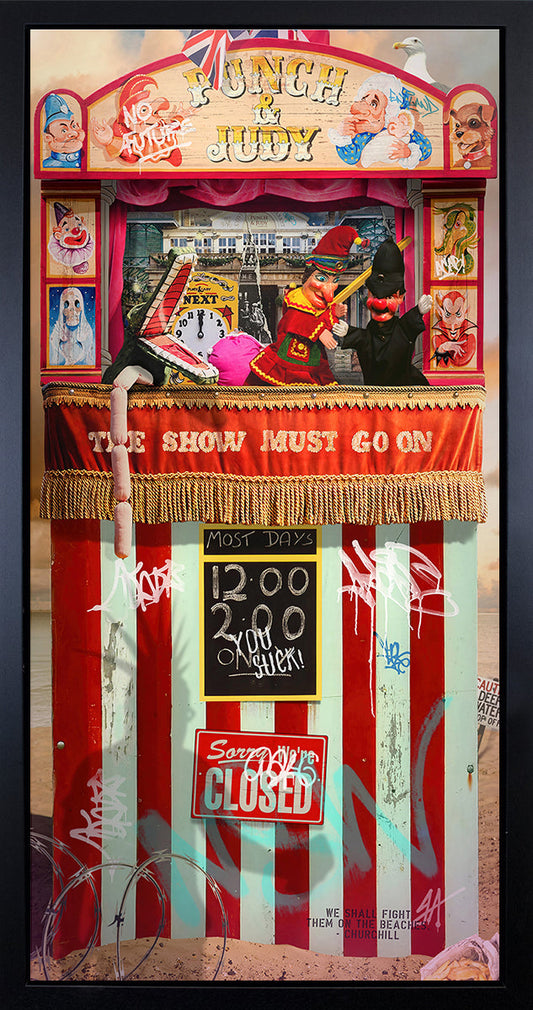 JJ Adams Thats The Way To Do It Original Framed - The Acorn Gallery Pocklington