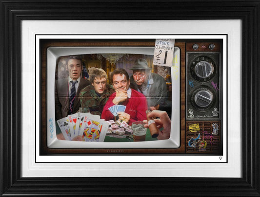 JJ Adams That's Not The Hand I Dealt You Framed - The Acorn Gallery, Pocklington