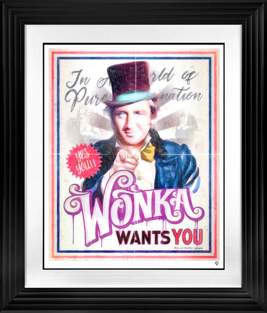 JJ Adams Wonka Needs You! - The Acorn Gallery, Pocklington
