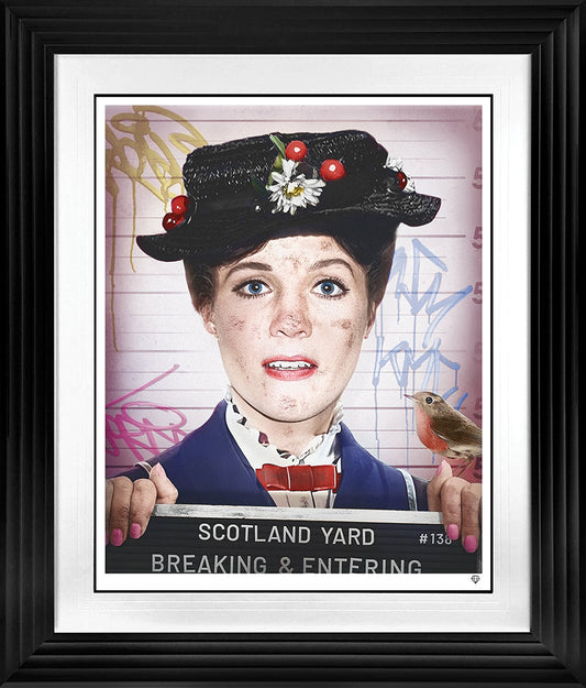 JJ Adams Breaking And Entering Colour in a Black Frame - The Acorn Gallery, Pocklington