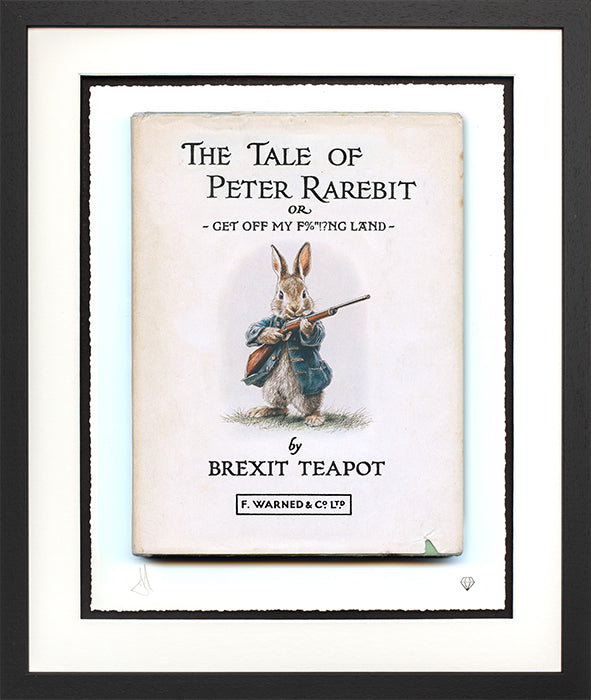 JJ Adams Get Of My F..king Land Mini Framed - The Acorn Gallery, Pocklington