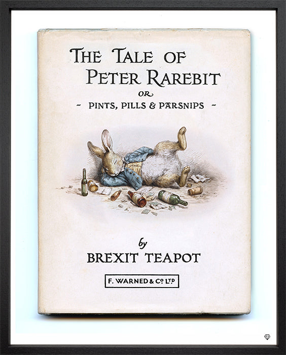 JJ Adams Pints, Pills And Parsnips Standard Framed - The Acorn Gallery