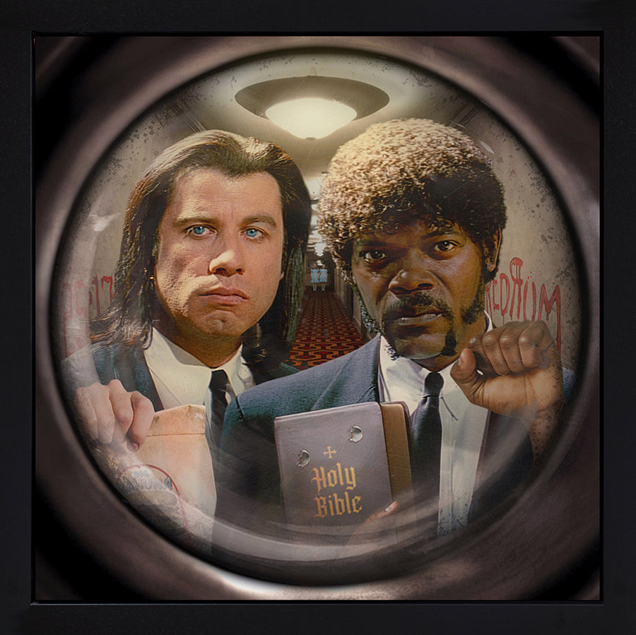 JJ Adams The Path Of The Righteous Man Colour Original Framed - The Acorn Gallery, Pocklington