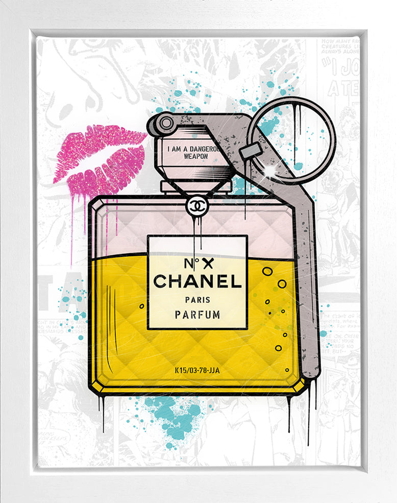 JJ Adams Weapon No 5 Original Framed - The Acorn Gallery, Pocklington