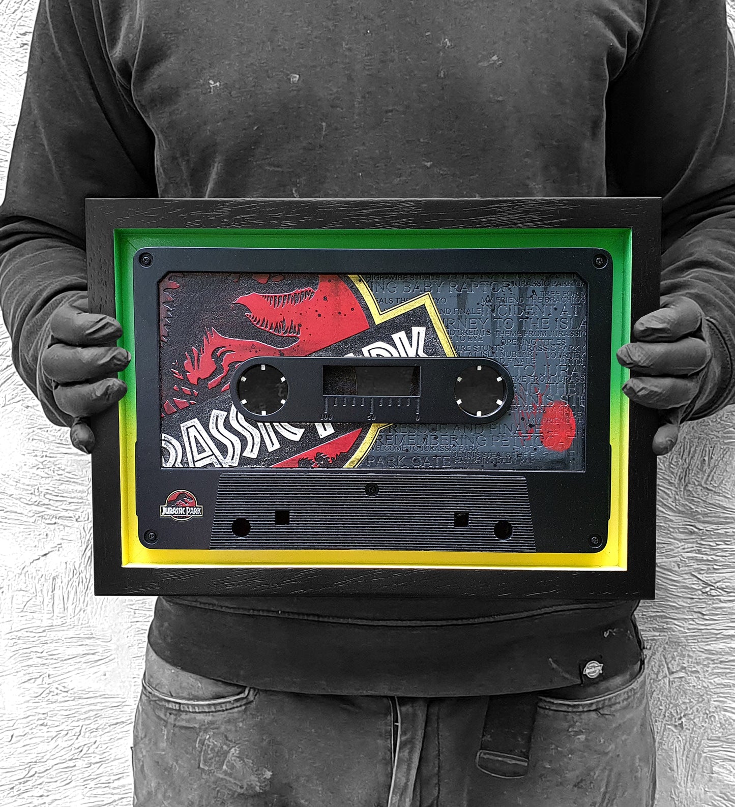 Rob Bishop Jurassic Park Small Cassette - The Acorn Gallery, Pocklington