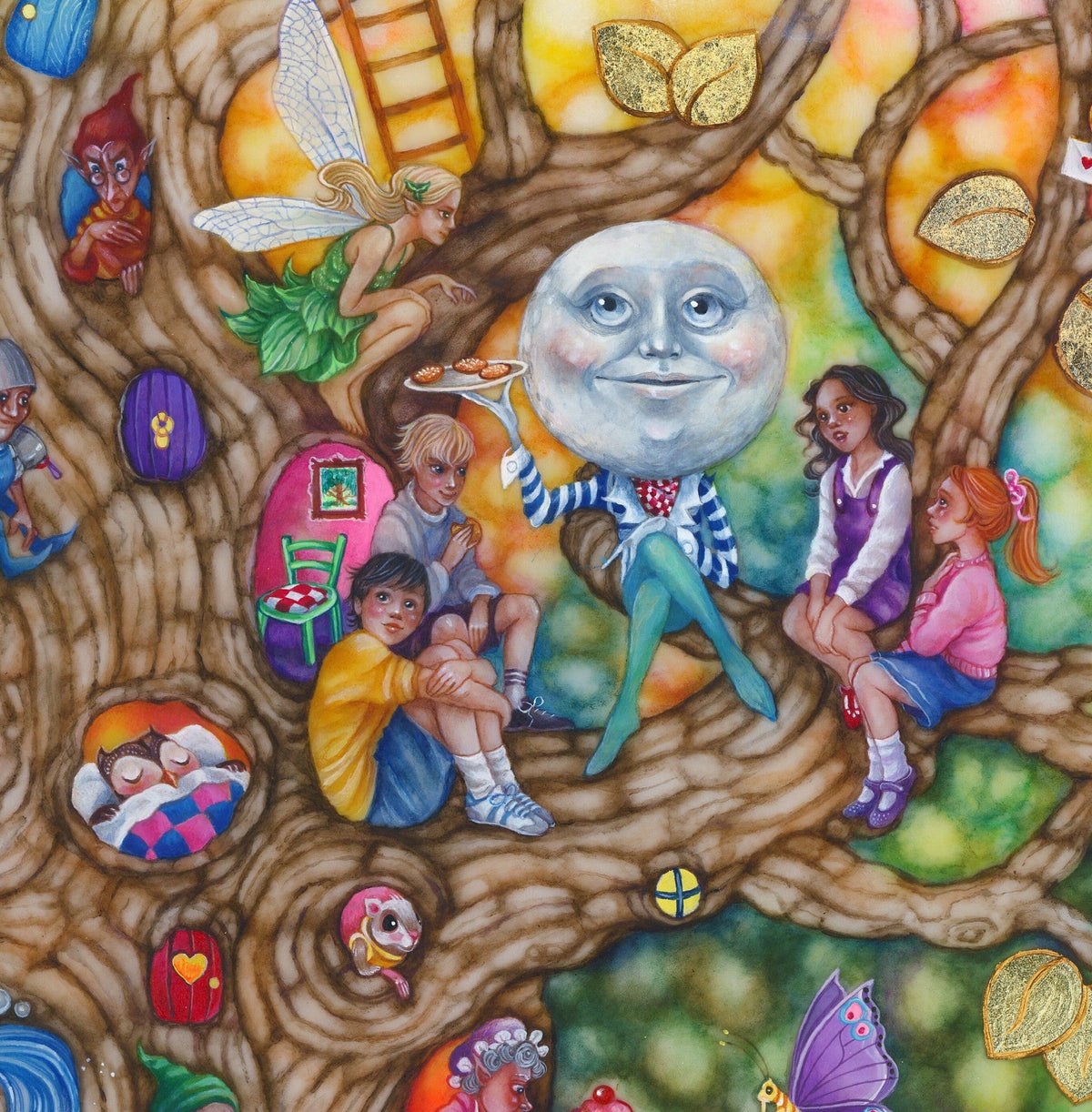 Kerry Darlington Deep In The Whispering Woods Unique Limited Edition Print - The Acorn Gallery, Pocklington