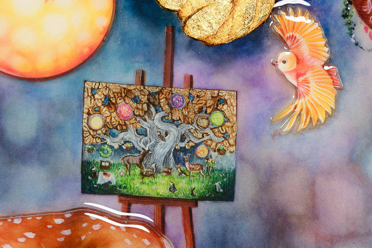 Kerry Darlington new edition - Our Own Little Paradise - The Acorn Gallery Pocklington Shop Online or Call 01759 307652.