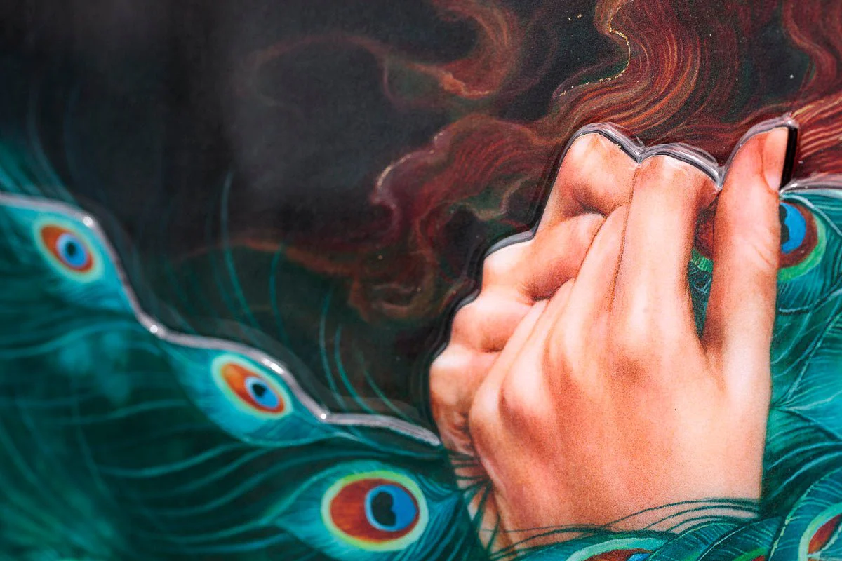Kerry Darlington Peacock Princess - The Acorn Gallery, Pocklington