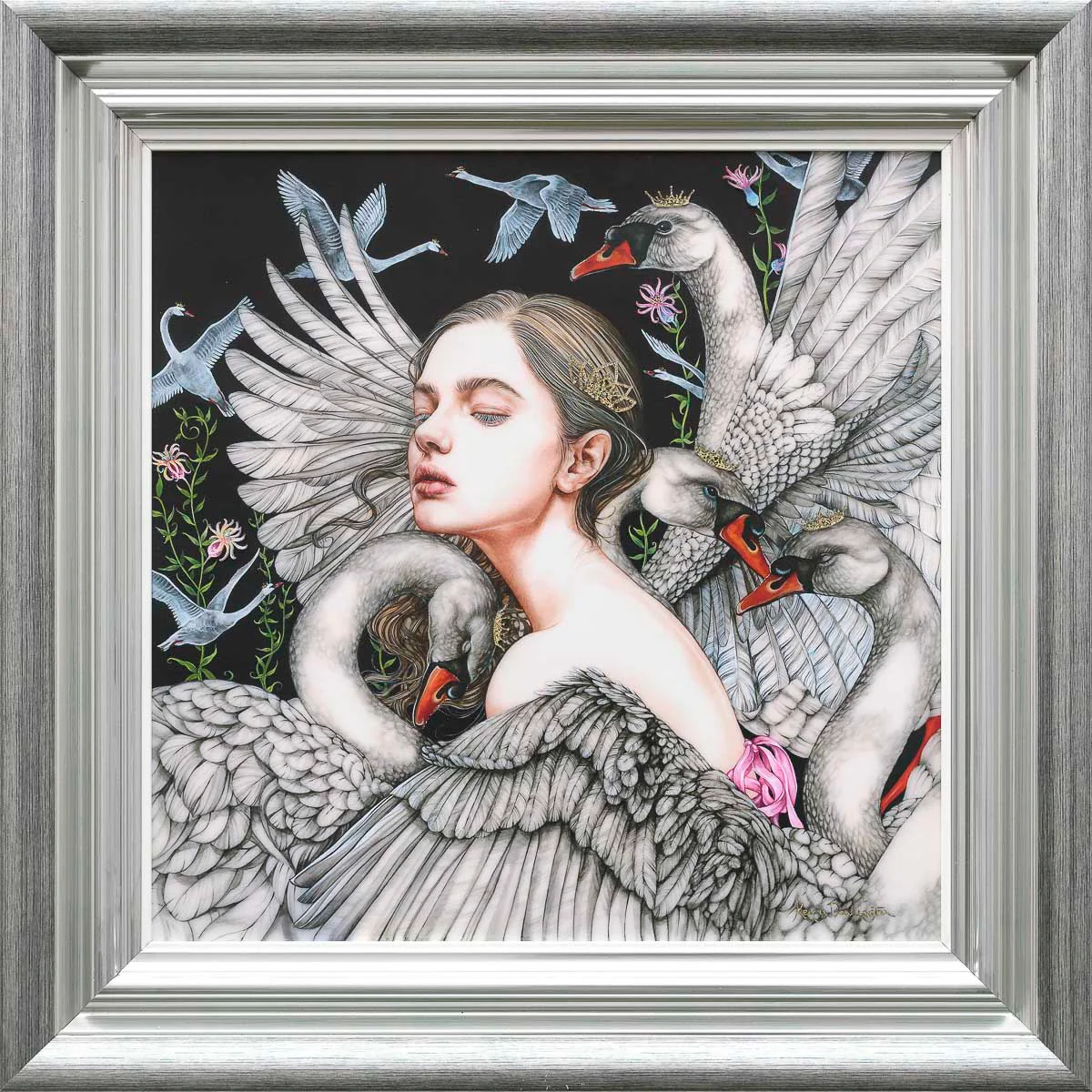 Kerry Darlington The Wild Swans - The Acorn Gallery, Pocklington