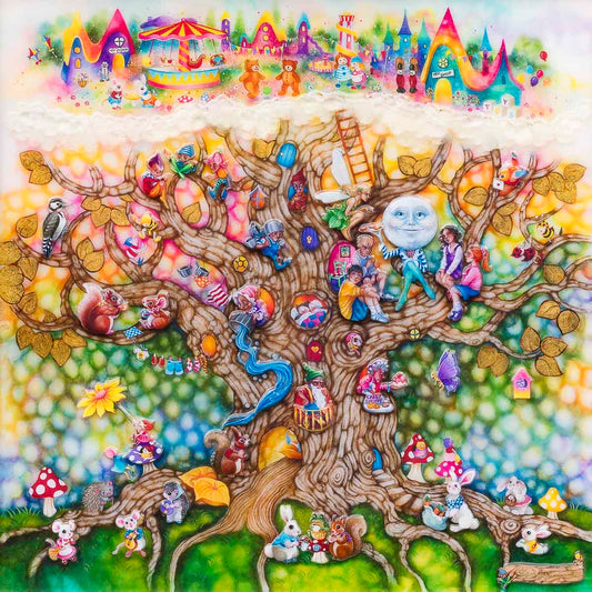 Kerry Darlington Deep In The Whispering Woods Unique Limited Edition Print - The Acorn Gallery, Pocklington