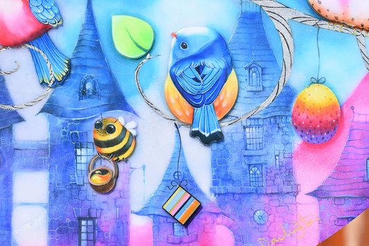 Kerry Darlington Twits, Twoos And Tweets - The Acorn Gallery, Pocklington