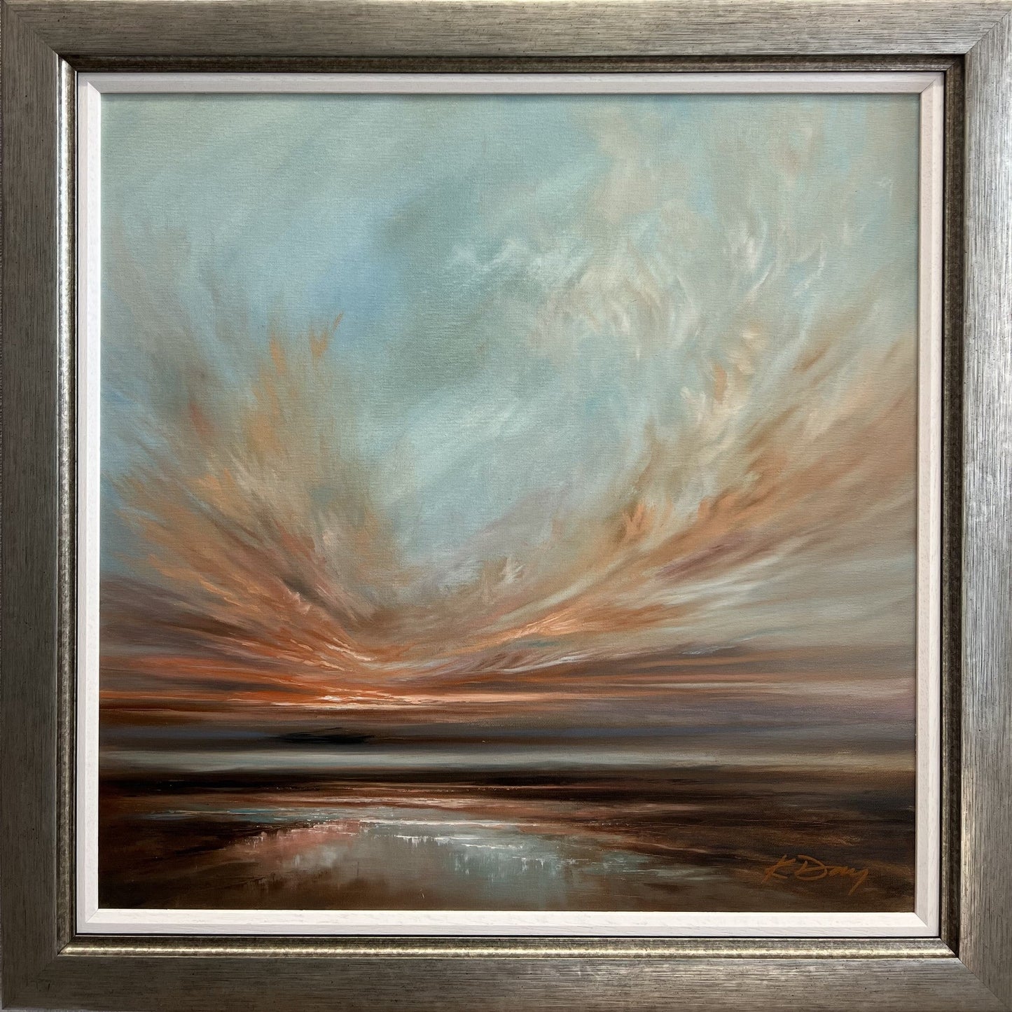 Katie Day Kissed By Copper Original available from The Acorn Gallery, Pocklington