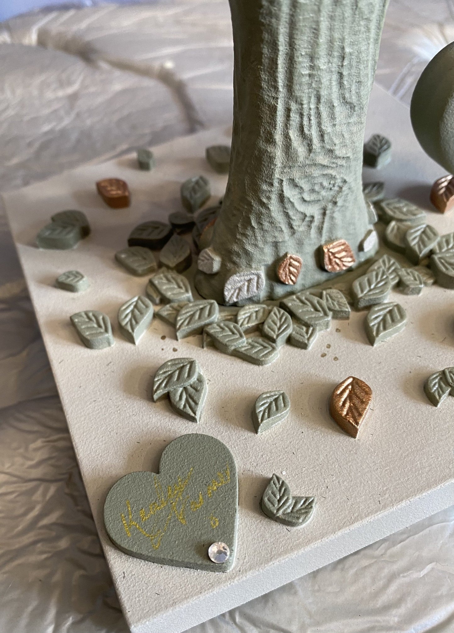 Kealey Farmer Love Grows Here Sculpture available from The Acorn Gallery, Pocklington