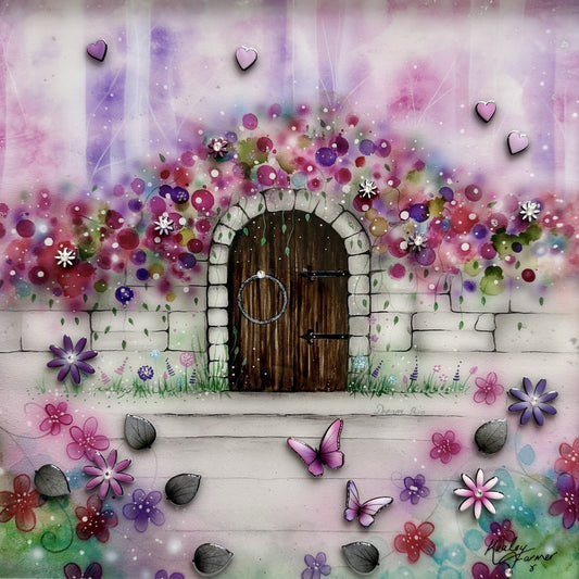 Kealey Farmer The Secret Garden Original available from The Acorn Gallery, Pocklington