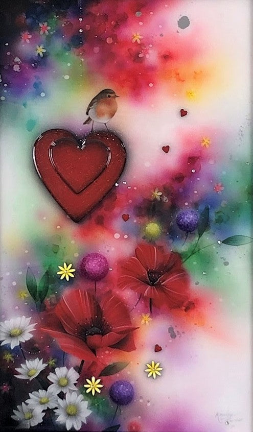 Kealey Farmer The Visitor Limited Edition Print available from The Acorn Gallery, Pocklington