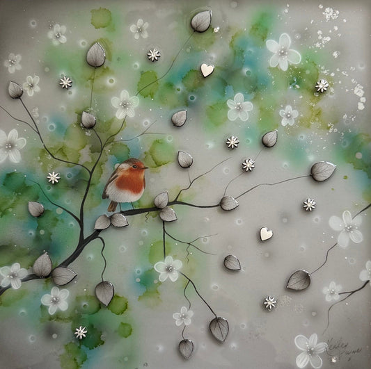 Kealey Farmer Waiting Original available from the Acorn Gallery, Pocklington