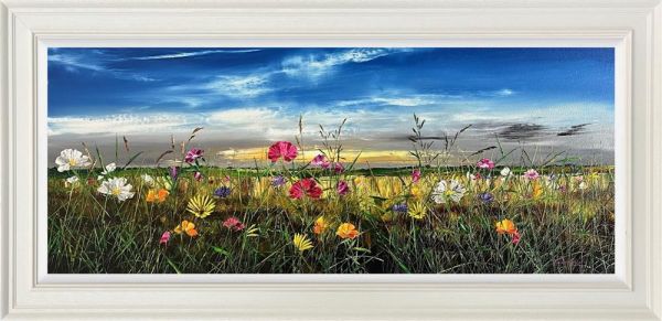 Kimberley Harris A Moment In Time Hand Embellished Canvas Framed - The Acorn Gallery, Pocklington
