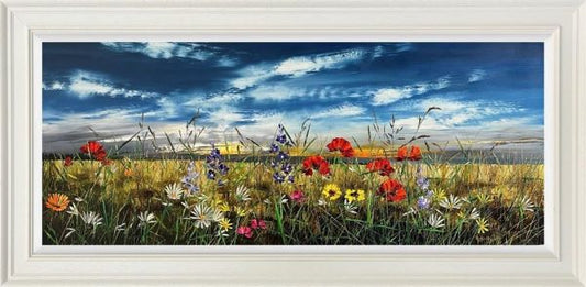 Kimberley Harris Everlasting Love Hand Embellished Canvas Framed - The Acorn Gallery, Pocklington