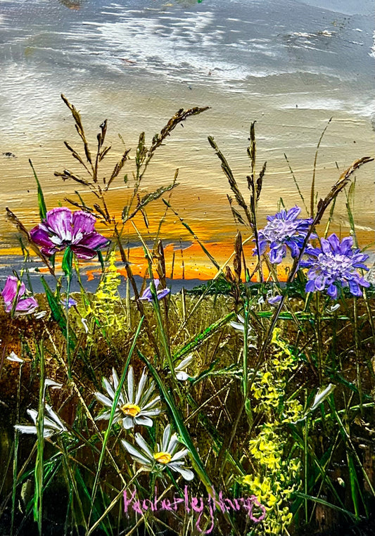 Kimberley Harris Whispers Of The Meadow II Original - The Acorn Gallery, Pocklington
