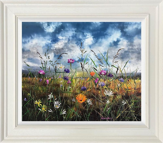 Kimberley Harris You And Me Together Hand Embellished Canvas Framed - The Acorn Gallery, Pocklington