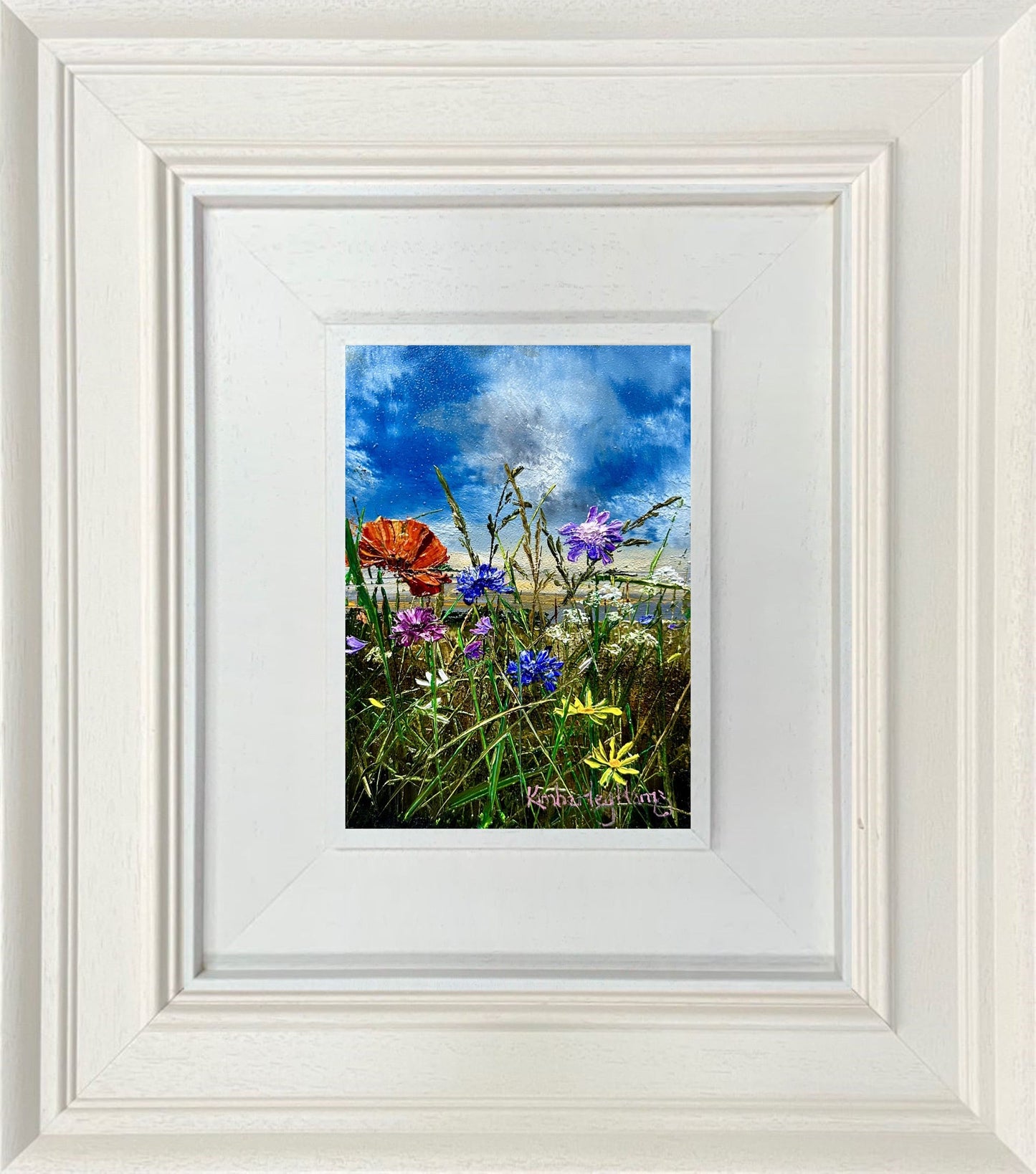 Kimberley Harris Echoes Across The Patures III Original Framed - The Acorn Gallery, Pocklington