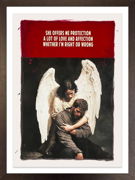 Linda Charles Angels Remastered Framed - The Acorn Gallery, Pocklington