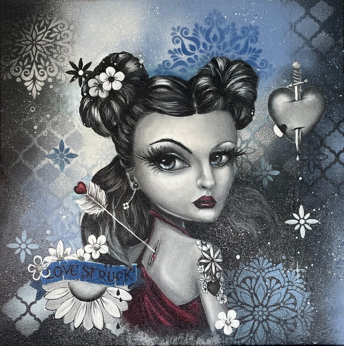 Love Struck ORIGINAL by Lisa Holmes