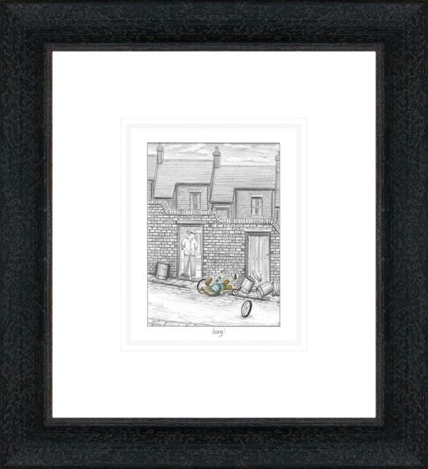 Leigh Lambert Bang Sketch - The Acorn Gallery, Pocklington