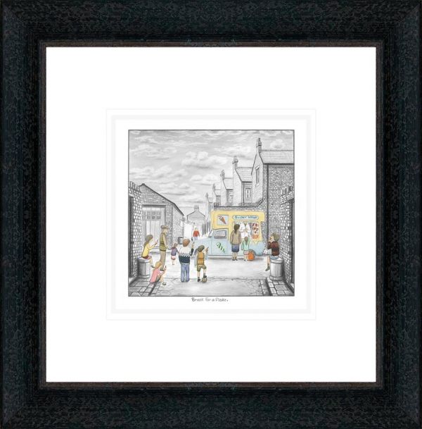 Leigh Lambert Break For A Flake Sketch - The Acorn Gallery, Pocklington