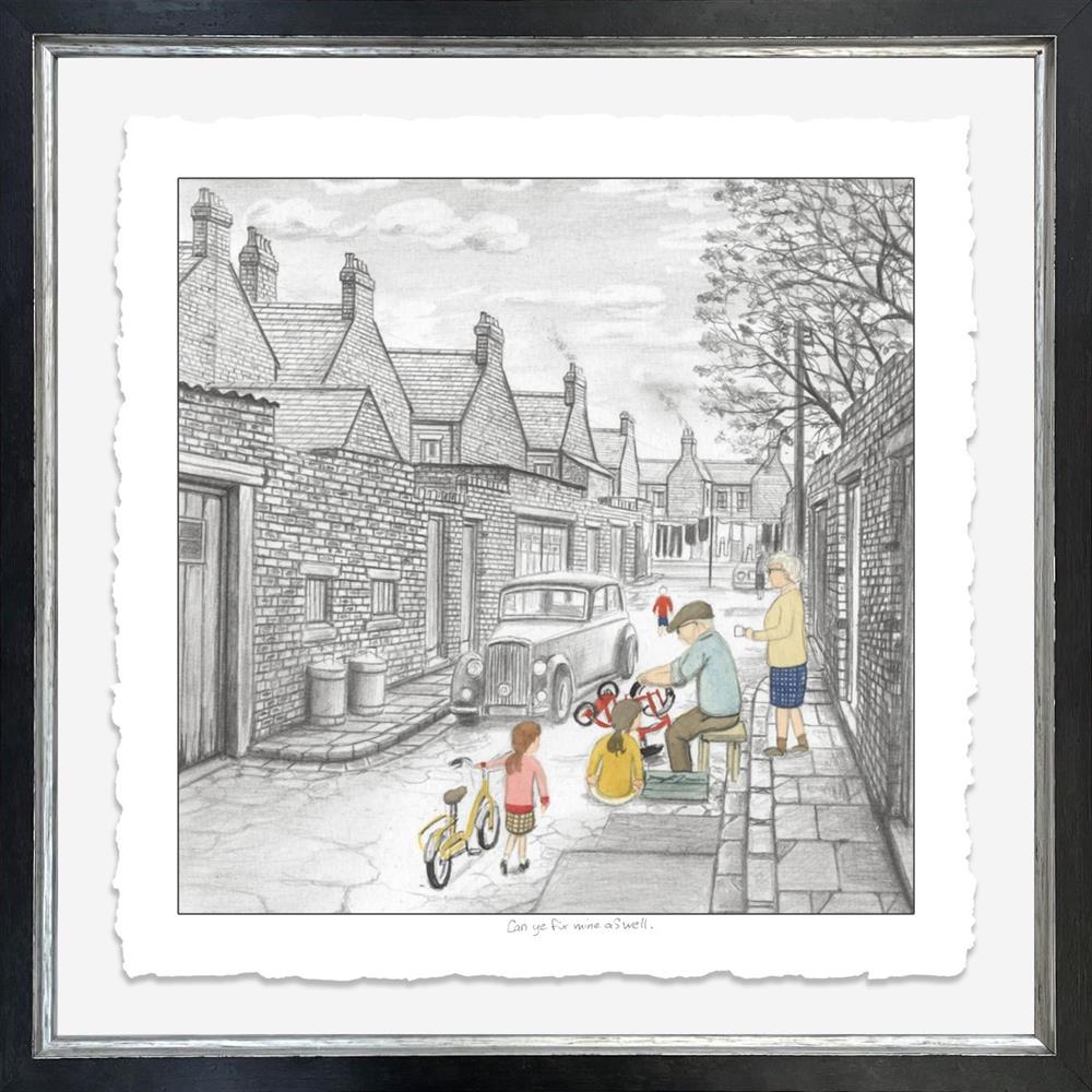 Leigh Lambert Can Ye Fix Mine As Well Deluxe Sketch - The Acorn Gallery, Pocklington
